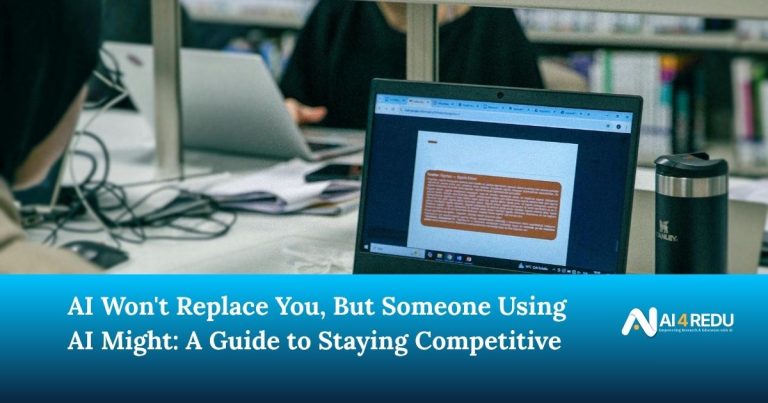 AI won't replace you, but someone using it might